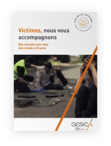 Plaquette - Victimes nous vous accompagnons